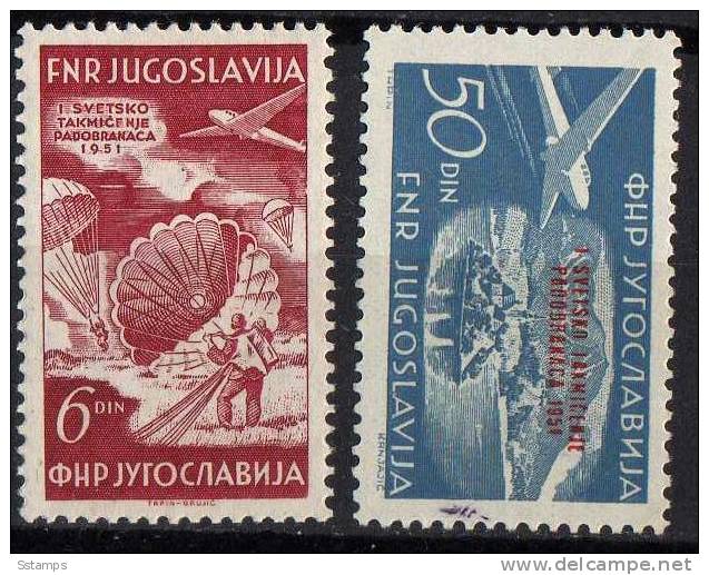 U-R  JUGOSLAVIA SLOVENIA BLED  EUROPA BEOGRAD AEREI    NEVER HINGED - Unused Stamps
