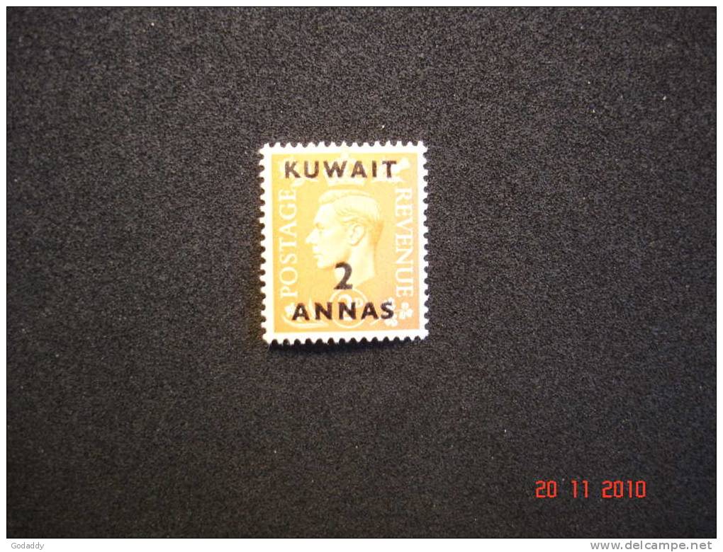 Kuwait 1948 K.George VII  1 Anna On 1d  MH  SG 65 - Kuwait