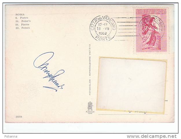 PO2315A# ROMA - VATICANO - Posta Aerea VG 1962 - Airmail