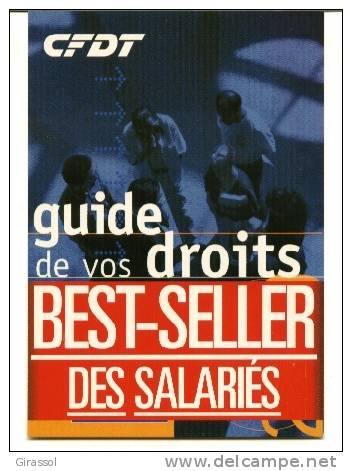 CPM CFDT Syndicat Guide Des Droits Best Seller Des Salariés - Sindicatos