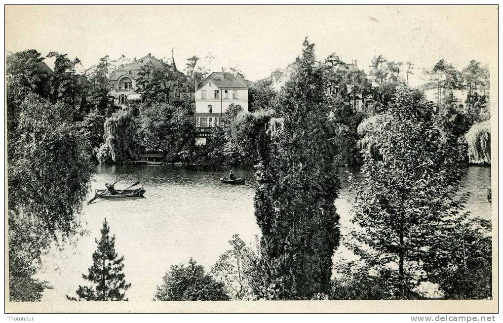 BERLIN  -   Kolonie Grunewald , Konigssee     -  BELLE CARTE ANIMEE  - - Grunewald