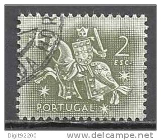 1 W Valeur Used,oblitérée - PORTUGAL * 1953  - Mi 800 - N° 1640-11 - Oblitérés