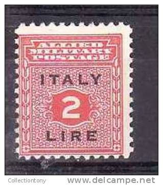 1943 - OCCUPAZIONE ANGLO-AMERICANA (SICILIA) - TL - N.7 - VAL. CAT. 3.00€ - Occ. Anglo-américaine: Sicile