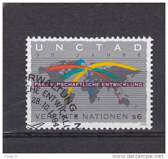 NATIONS  UNIES  VIENNE   1994  N° 196   OBLITERE   CATALOGUE YVERT - Oblitérés