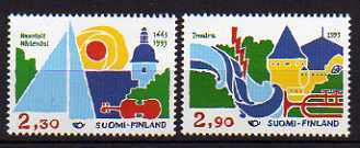 FINLANDE       Neuf **      Y. Et T.  N° 1176 / 1177   Cote: 2,75 Euros - Unused Stamps