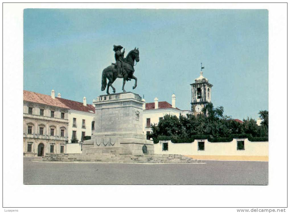 Portugal Cor 08546 – VILA VIÇOSA - ESTÁTUA EQUESTE DE D. JOÃO IV - Evora