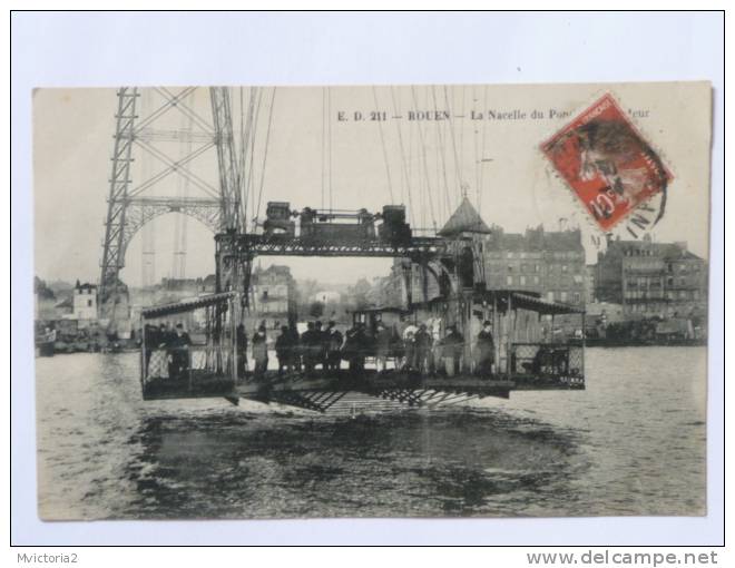 ROUEN - La Nacelle Du Pont Transbordeur. - Rouen