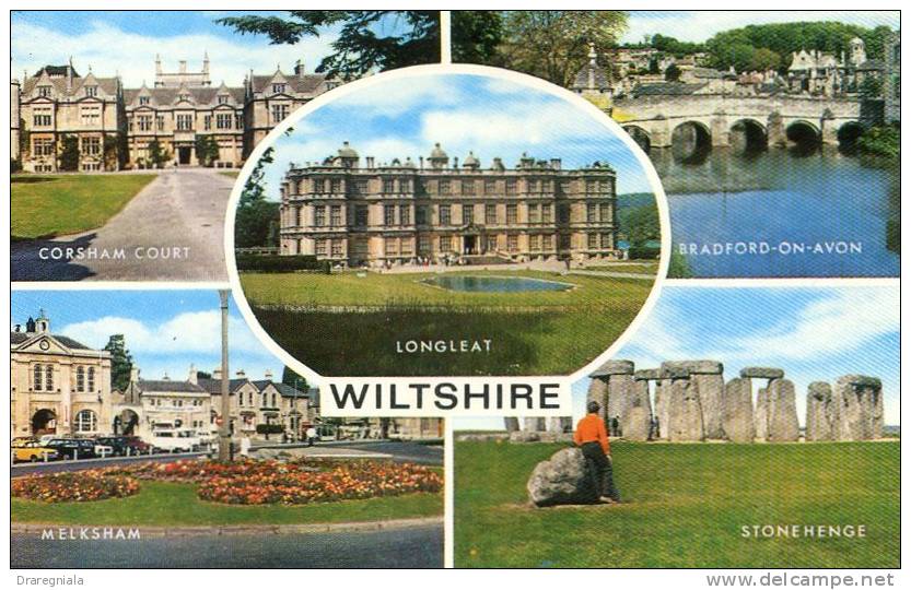 Mutiview Postcard - Wiltshire - Autres & Non Classés