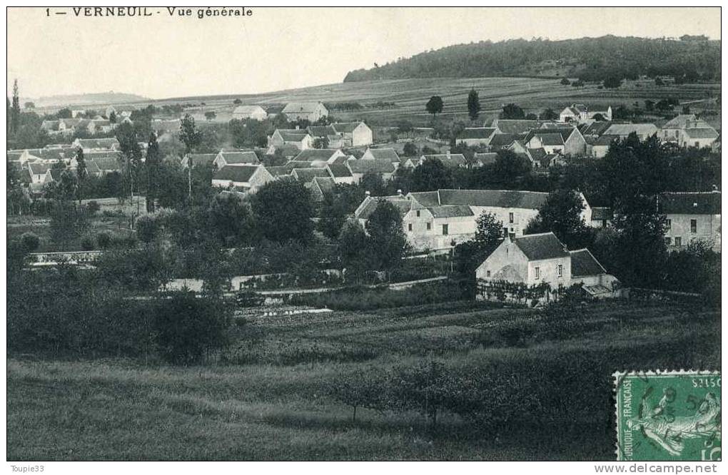 Verneuil Vue Générale - Anglure