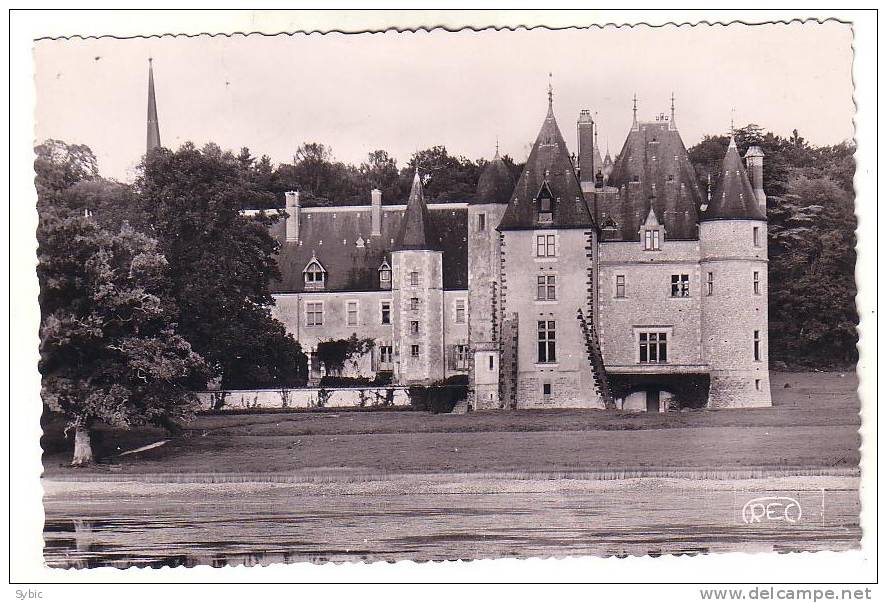Environs De AUBIGNY SUR NERE - Le Château De La Verrerie - CPSM - Aubigny Sur Nere