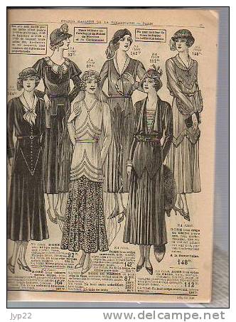 Catalogue La Samaritaine Hiver 1931-1932 Mode Habillement Chapeaux Vêtements Lingerie Broderie Dentelles Meubles Linge - Mode