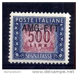 1949-54 - SASSONE N. 28 SEGNATASSE COMPLETE SET MNH ** - Segnatasse