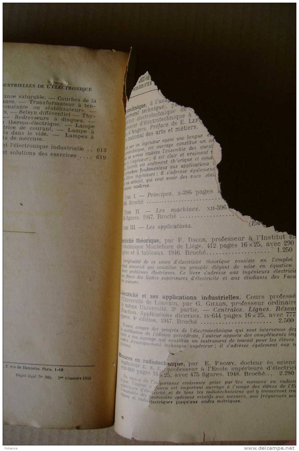 PDI/20 George M.Chute APPLICATIONS INDUSTRIELLES De L'ELECTRONIQUE Dunod 1948 - Altri & Non Classificati