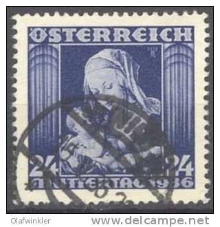 1936 Muttertag ANK / Mi  627 / Sc 377 / YT 481 Gestempelt / Oblitere / Used [ls63] - Oblitérés