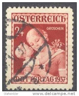 1937 Muttertag ANK 638 / Scott 381 / YT 495 Gestempelt/oblitere/used [ls63] - Oblitérés