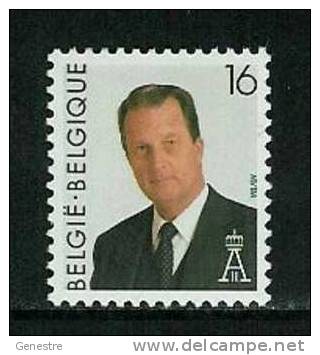 Belgique COB 2532 ** (MNH) - Valeur Faciale - Ungebraucht