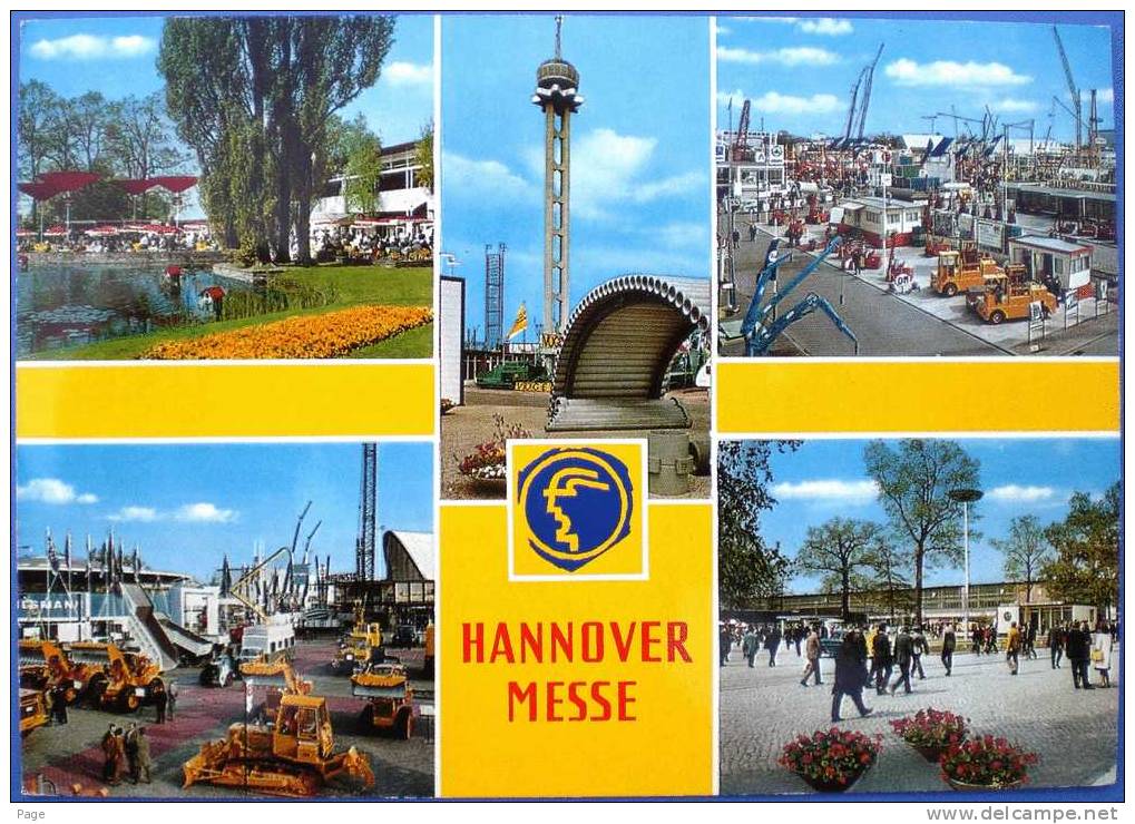 Hannover,Hannovermesse,Mehrbildkarte1960-1970, Messe,Ausstellung, - Märkte