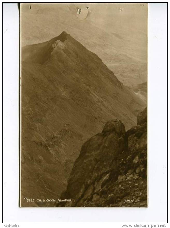 Crib Goch Snowdon Judges Ltd Postcard Picture N° 7435 - Caernarvonshire