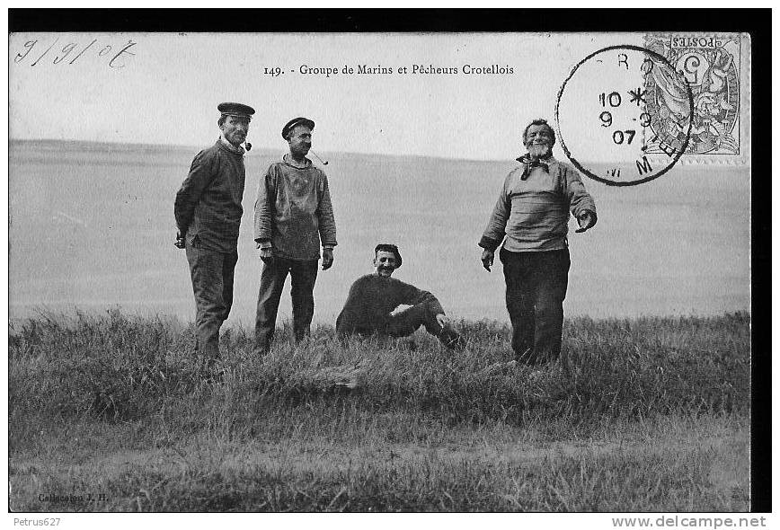 GROUPE DE MARINS - Le Crotoy