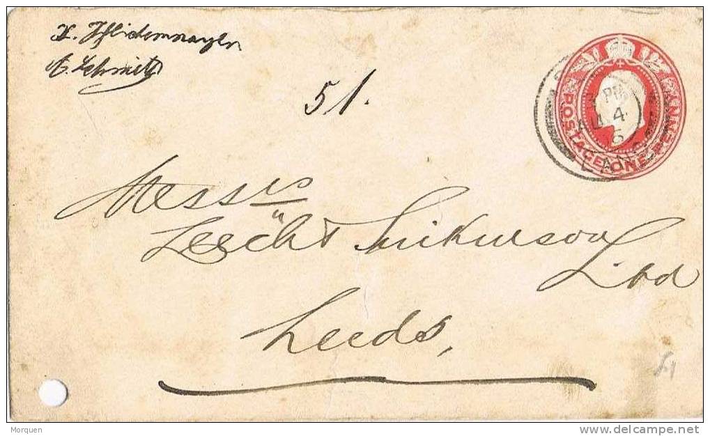 Entero Postal SHAW (Lang) 1905 - Brieven En Documenten