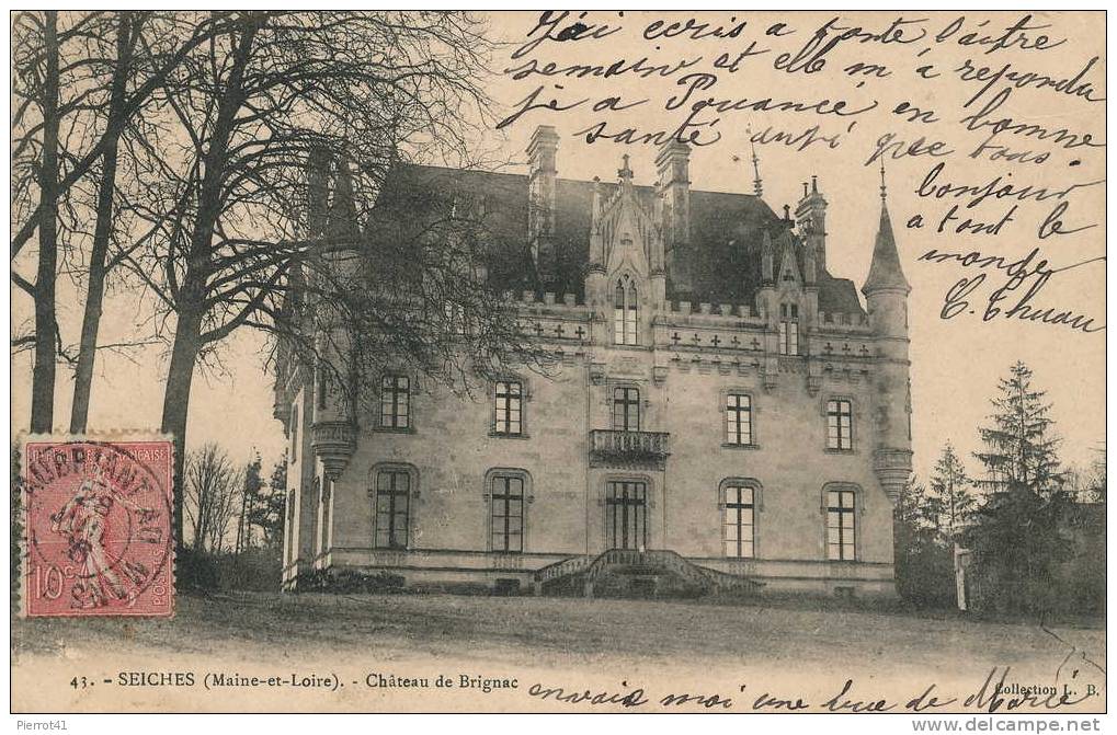 SEICHES - Château De Brignac - Seiches Sur Le Loir