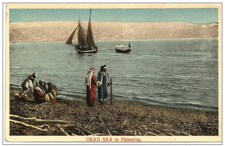 PALESTINE - Dead Sea - La Mer Morte +++++++++++ Non Circulee +++++ TOP ++++++ - Palestine