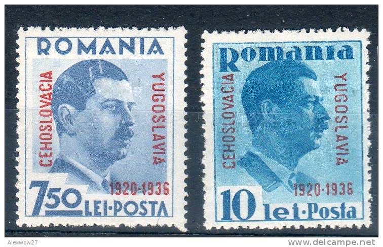 ROMANIA 1935-- SOPRASTAMPA  ROSSA -- ** MNH - Neufs