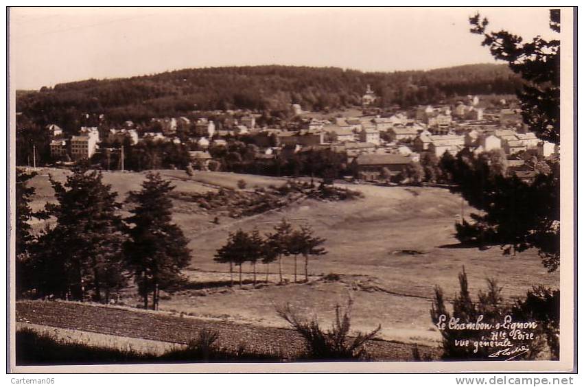 43 - Le Chambon Sur Lignon - Vue Générale - Le Chambon-sur-Lignon