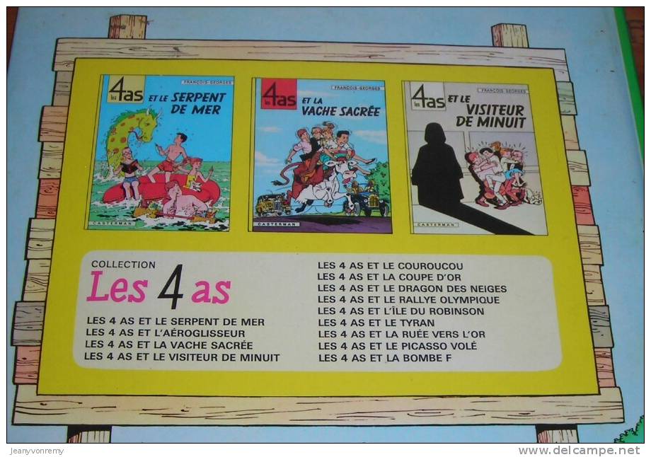 Les 4as - Et La Bombe F - 1975. Edition Originale. - 4 As, Les