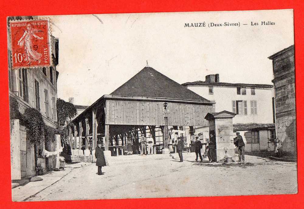 MAUZE Les Halles. - Mauze Sur Le Mignon