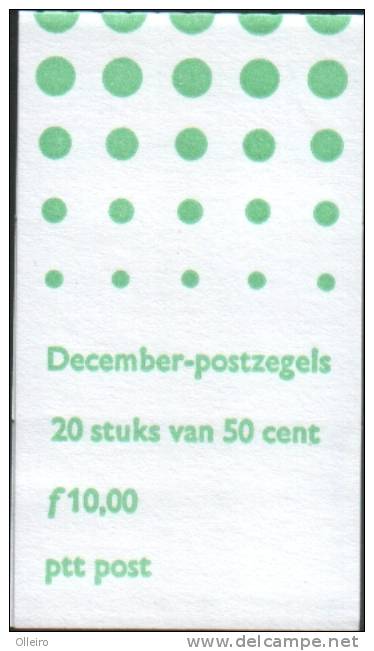 Olanda Pays-Bas Nederand 1987 Carnet Booklet Natale Christmas Francobolli Per Posta Natalizia ** MNH - Postzegelboekjes En Roltandingzegels