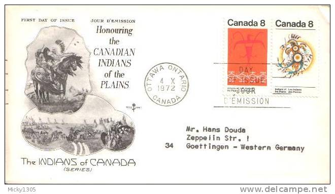 Canada - FDC (y210) - 1971-1980