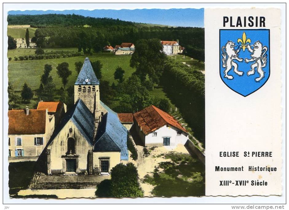 78 - PLAISIR. Eglise St Pierre. Monument Historique. - Plaisir