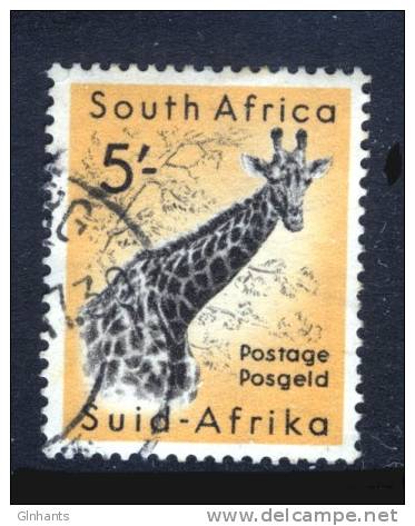 SOUTH AFRICA - 1954 GIRAFFE ANTELOPE WMK FINE CDS USED - Usados