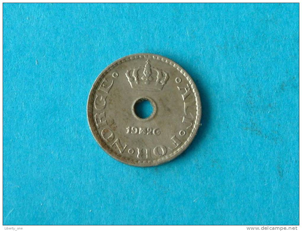 1926 - 10 ORE / KM 383 ( For Grade, Please See Photo ) ! - Norvège