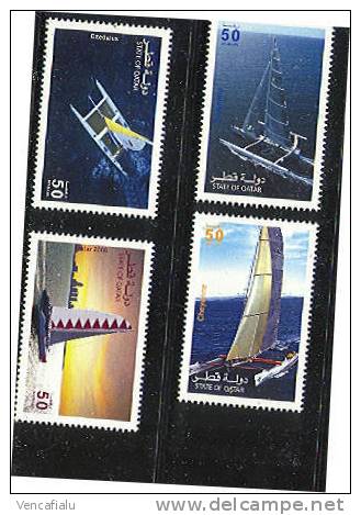 Qatar - Yachting, Set Of 4 Stamps, MNH - Qatar