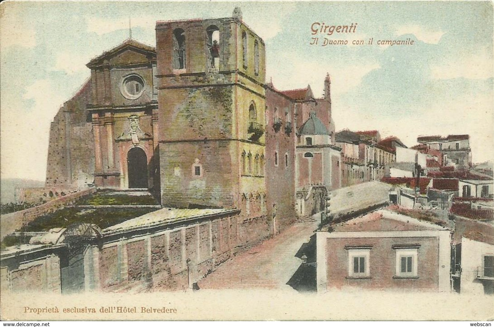 AK / CP Girgenti Agrigent Sizilien Sicilia Duomo ~1900 #01 - Agrigento