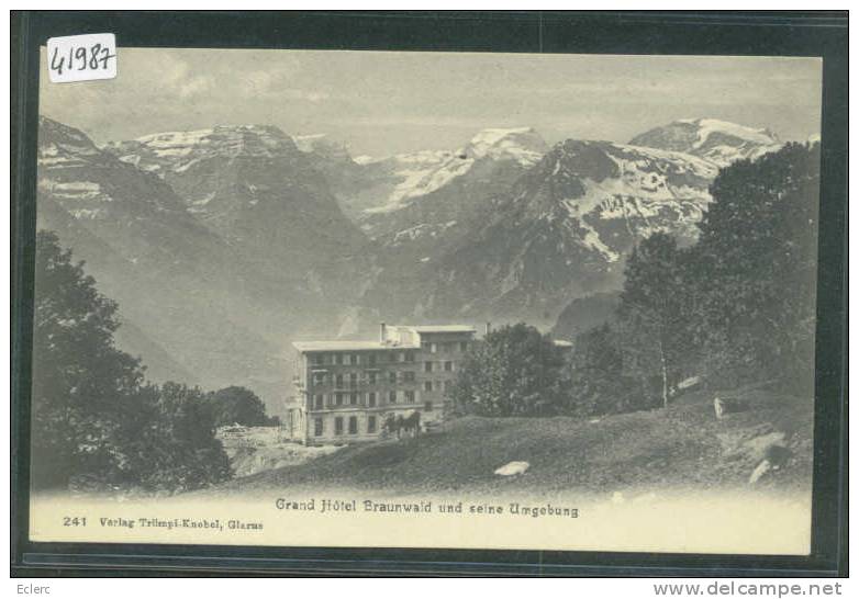 BRAUNWALD - GRAND HOTEL  - TB - Braunwald