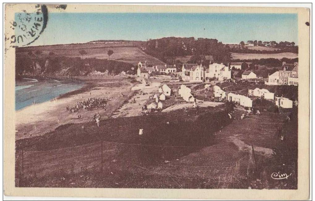 CPA 29 DOUARNENEZ La Plage Du Ris 1950 - Douarnenez