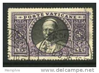 1933  Pape Pie XI  2,75 Lire  Michel  33 - Gebruikt