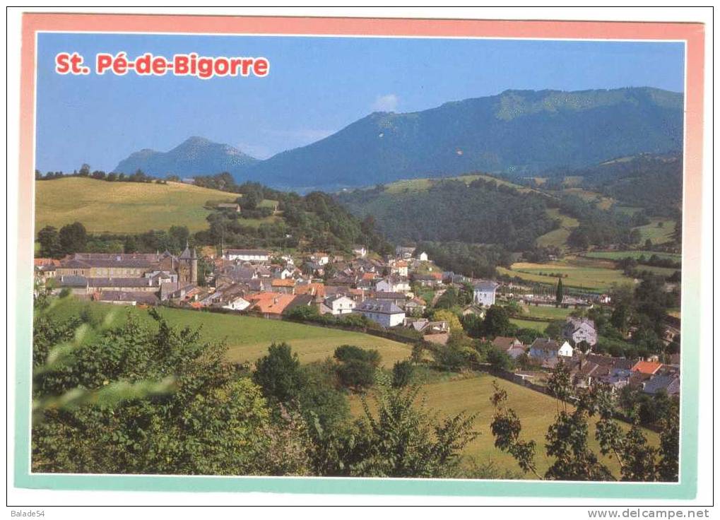 CPM - SAINT PE DE BIGORRE (65) Vue Générale - Saint Pe De Bigorre