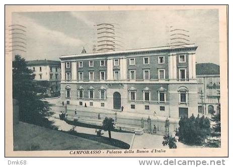 CAMPOBASSO - PALAZZO DELLA BANCA D'ITALIA - 1936 - Campobasso
