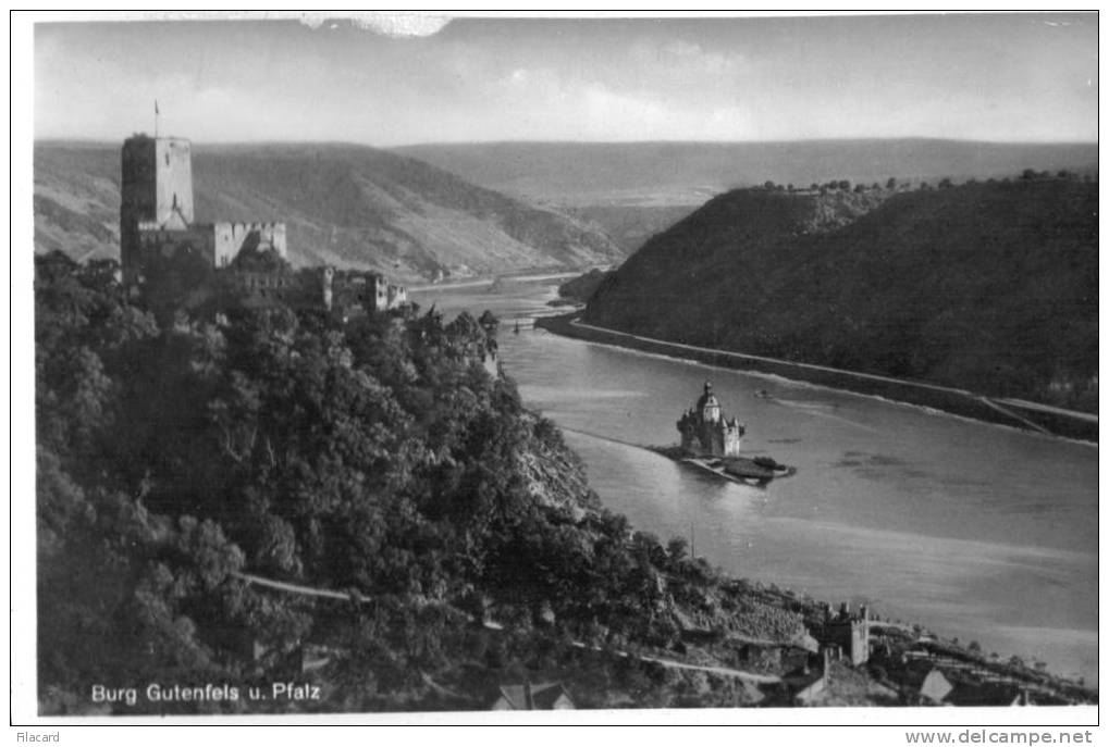 10105    Germania  Burg  Gutenfels U. Pfalz  NV - Kaub