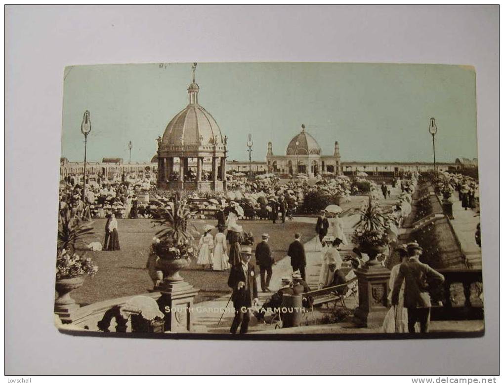 Great Yarmouth. -  South Gardens.  (1 - 7 - 1908) - Great Yarmouth