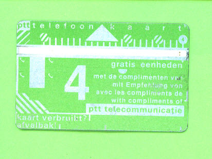 NETHERLANDS - Optical Phonecard  As Scan - Public