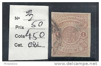 NO  3  OBL  COTE 450 E - 1859-1880 Coat Of Arms