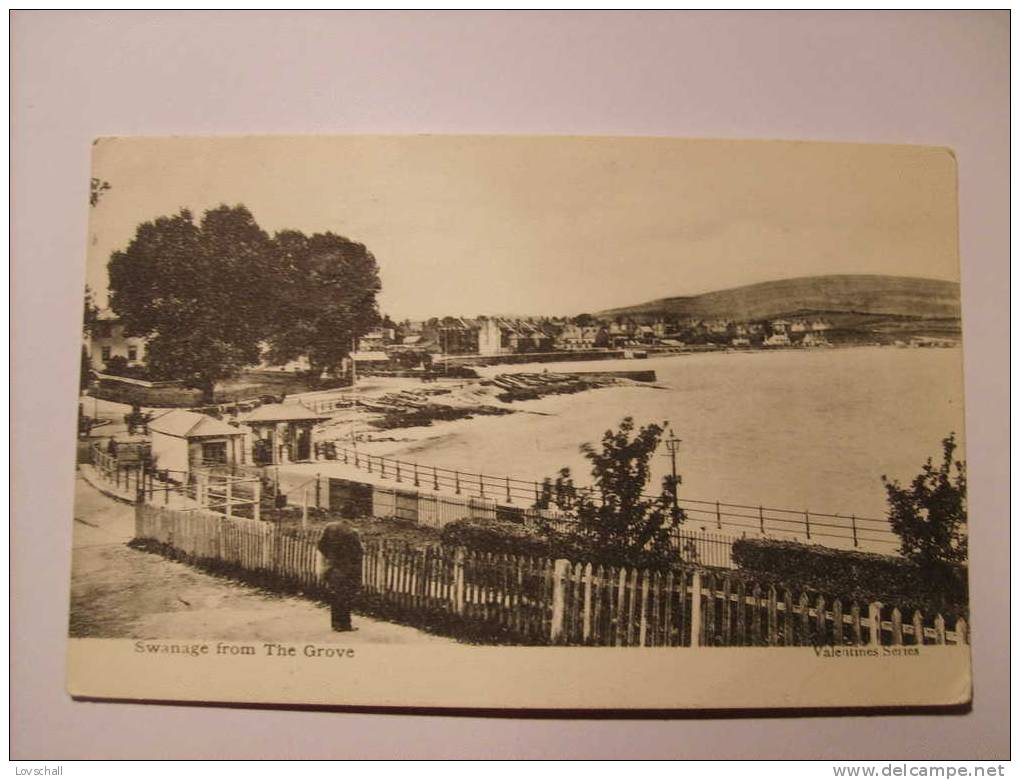 Swanage From The Grove. (30 - 8 - 1904) - Swanage