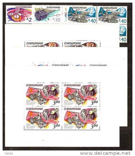 CS 1973 Mi 2132-7 In BL 4x ** Space Pofis PL 2024 = Typ I. - Unused Stamps