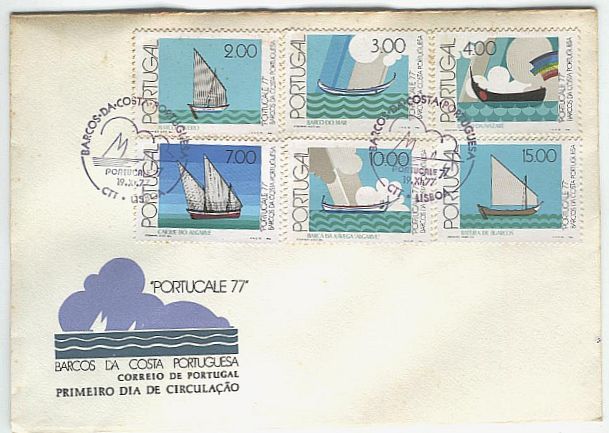 1977  FDC "Portucale '77" Esposizione Mondiale Di Filatelia Tematica - Otros & Sin Clasificación