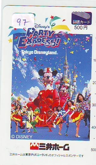 Carte DISNEY   Japon (97) Toshocard Japan * Karte Japan * PARTY EXPRESS - Disney